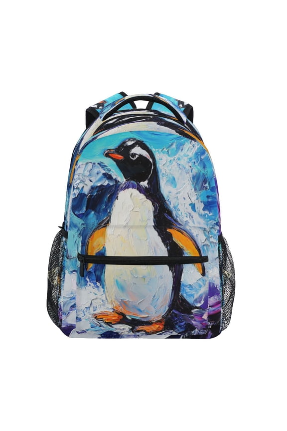 Backpack Schoolbag Frozen Splendor Pattern 15L/18L 2-SIZE