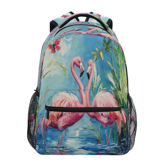 DIXRUYEE Backpack Schoolbag Love Among The Lilies Pattern 15L/18L 2-SIZE