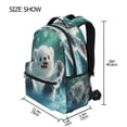 thumbnail image 1 of DIXRUYEE Backpack Schoolbag Playful Splash Pattern 15L/18L 2-SIZE, 1 of 8
