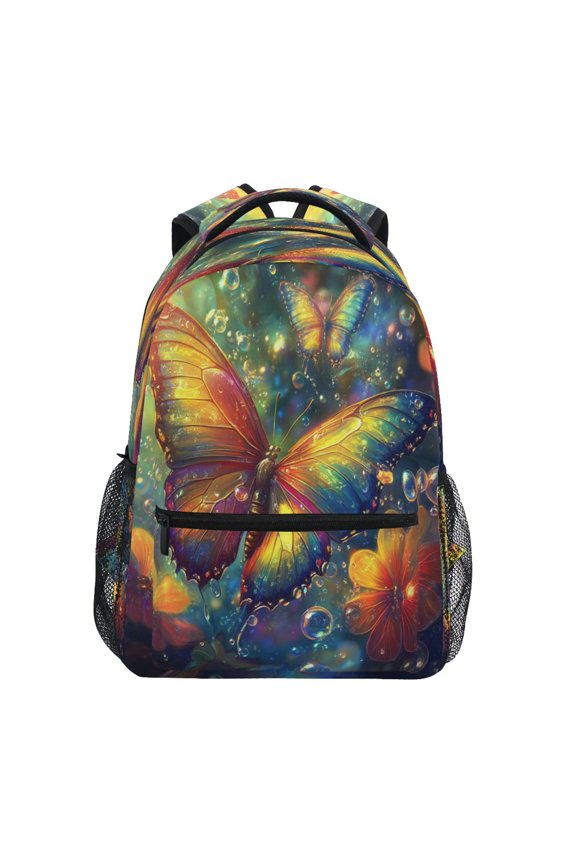 Backpack Schoolbag Radiant Reflections Pattern 15L/18L 2-SIZE