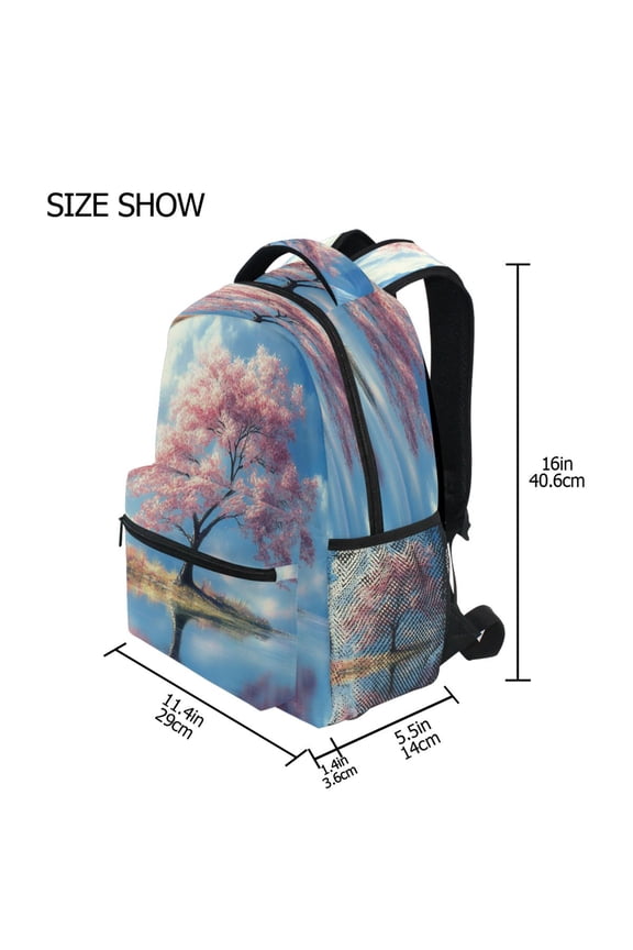 Backpack Schoolbag Skyward Journey Pattern 15L/18L 2-SIZE