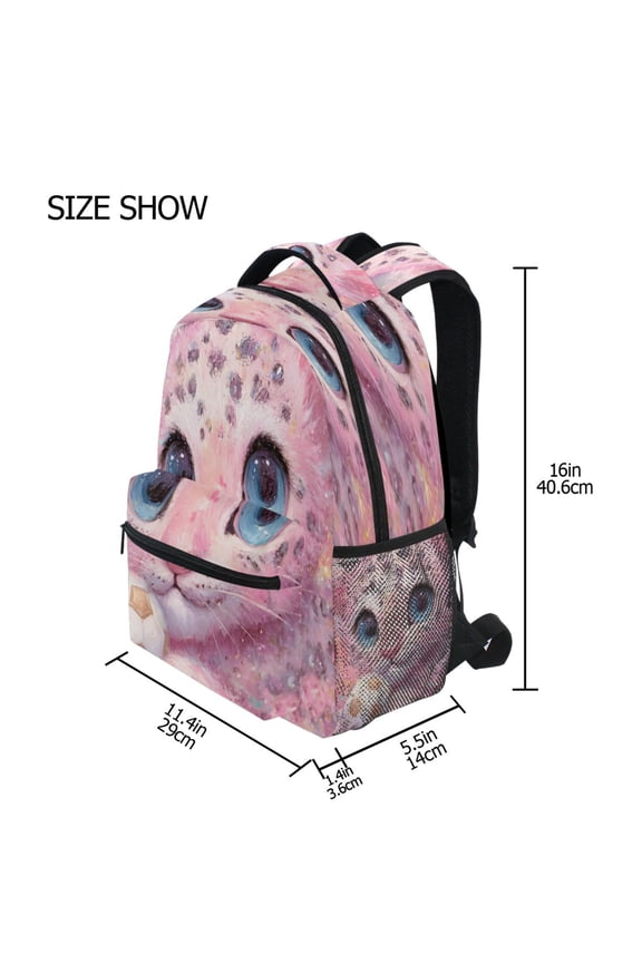 Backpack Schoolbag Sparkle Cub & Soccer Pattern 15L/18L 2-SIZE