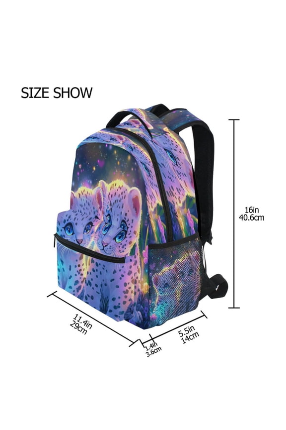 Backpack Schoolbag Sparkling Cuddle Buddies Pattern 15L/18L 2-SIZE