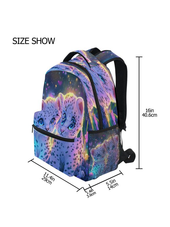 Backpack Schoolbag Sparkling Cuddle Buddies Pattern 15L/18L 2-SIZE