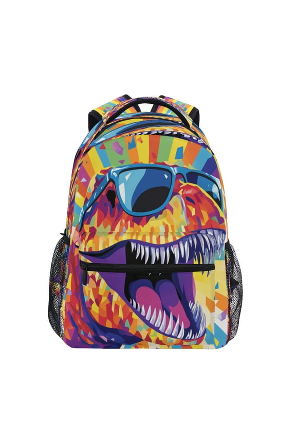 Backpack Schoolbag Rad Rex Pattern 15L/18L 2-SIZE