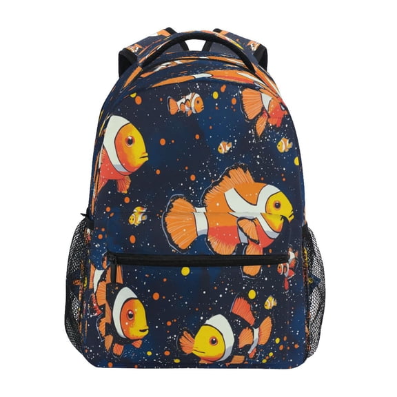 DIXRUYEE Backpack Schoolbag Underwater Parade Pattern 15L/18L 2-SIZE