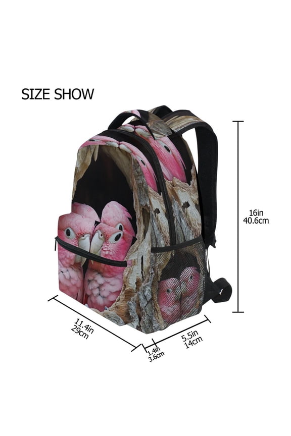 Backpack Schoolbag Sweet Buddies Pattern 15L/18L 2-SIZE