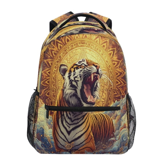 DIXRUYEE Backpack Schoolbag Cosmic Fury Pattern 15L/18L 2-SIZE