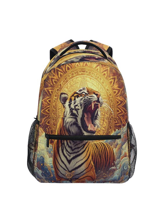 Backpack Schoolbag Cosmic Fury Pattern 15L/18L 2-SIZE