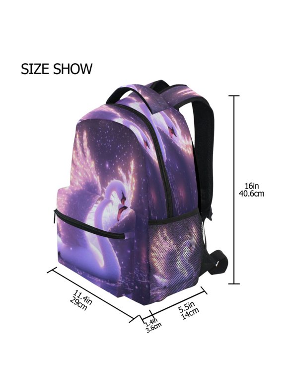 Backpack Schoolbag Twilight Radiance Pattern 15L/18L 2-SIZE