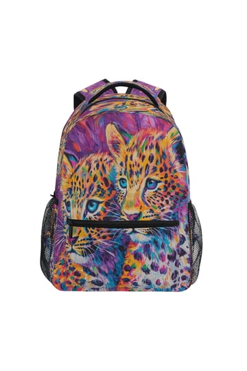 animal print jansport backpacks SuperBreak Plus Backpack with Padded 15-inch Laptop Sleeve and Integrated Bottle Pocket - Spacious and Durable Daypack for Work and Travel The JANSPORT Half Pint FX Mini Backpack is made for quick trips and easy days when you want just the essentials Leopard Backpack Jansport