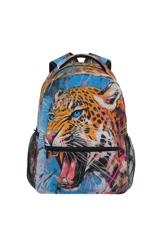 Backpack Schoolbag Vivid Predator Pattern 15L/18L 2-SIZE