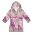 thumbnail image 1 of DIXRUYEE Bathrobes Belt Hooded Blush Turtle Creative Pattern, 1 of 8