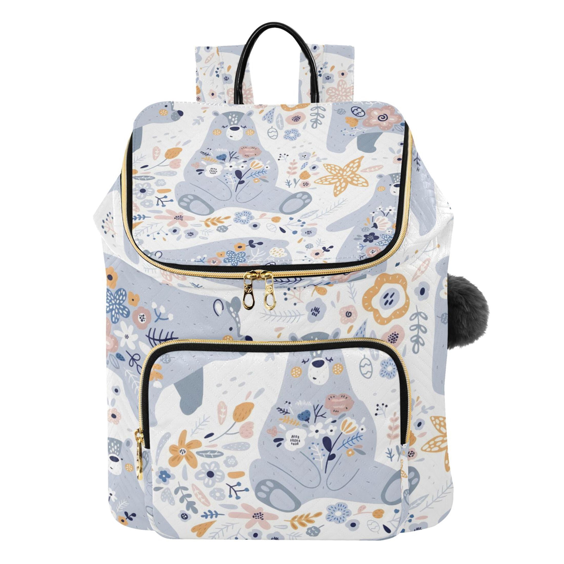 Pom Pom Backpacks for Stylish Looks