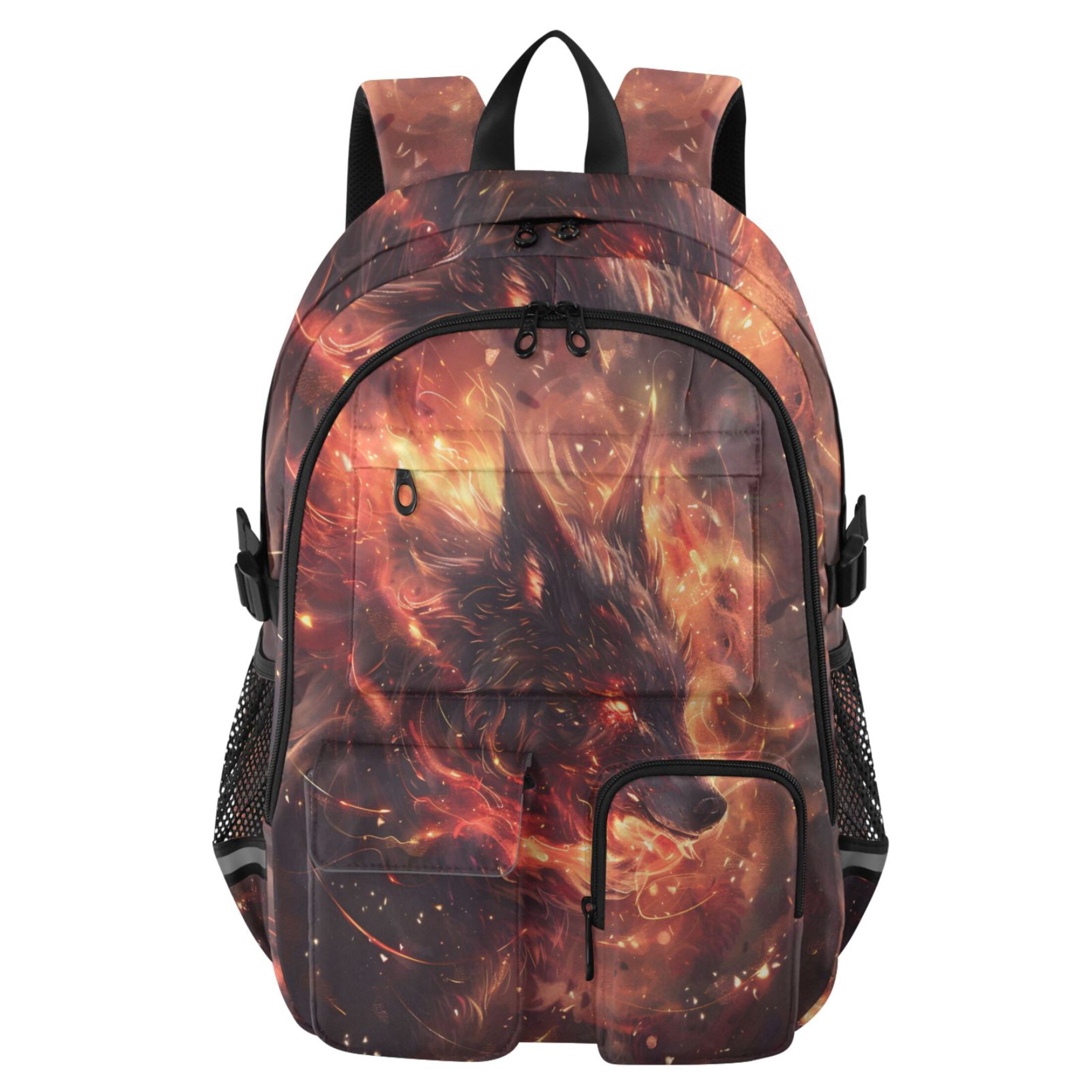 bubilian leather backpack_choco LUCCHESE | Cosimo Backpack skate_back_pack Color:Kobalt Black Back water bottle pocket as
