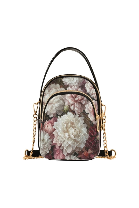 Cross Body Fashion Shoulder Waist Purse Bags Blossoms in Bloom Pocket Handbags