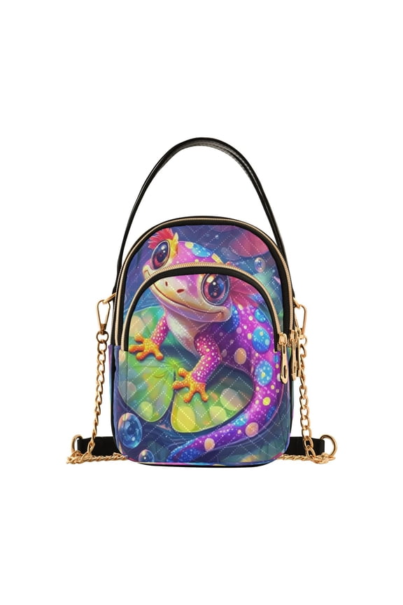 Cross Body Fashion Shoulder Waist Purse Bags Colorful Frog Pocket Handbags