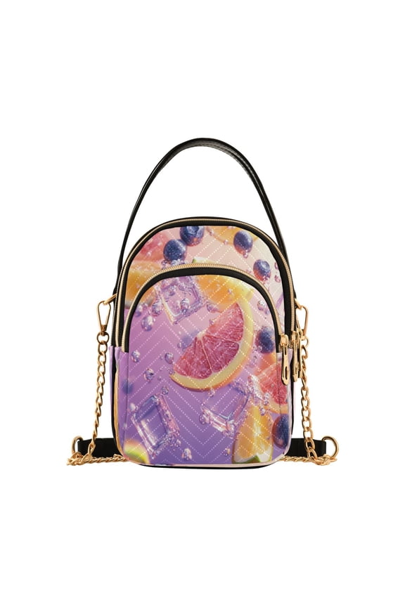 Cross Body Fashion Shoulder Waist Purse Bags Fruit Fusion Pocket Handbags