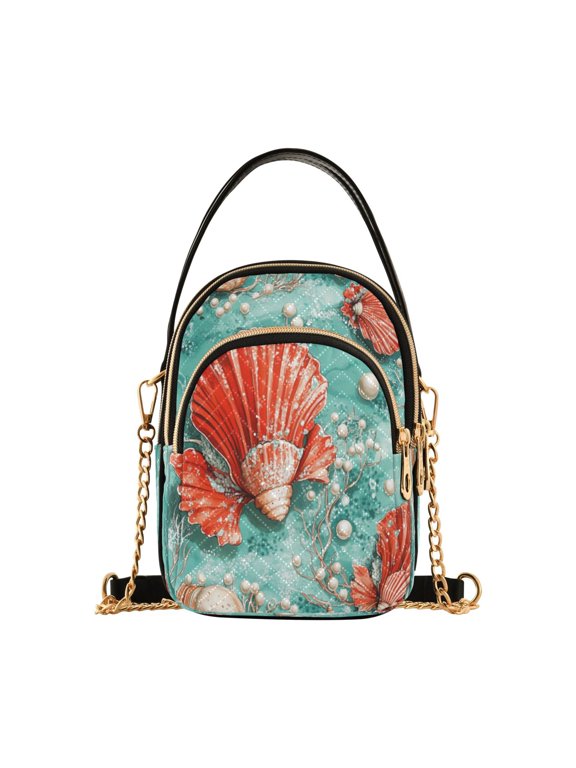 Cross Body Fashion Shoulder Waist Purse Bags Nautical Dance Pocket Handbags