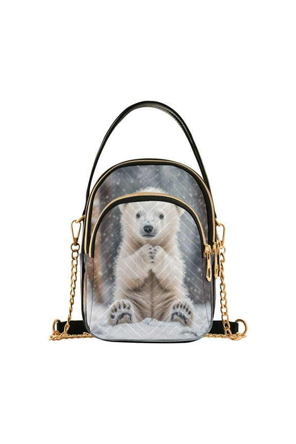 Cross Body Fashion Shoulder Waist Purse Bags Snowy Joy Pocket Handbags