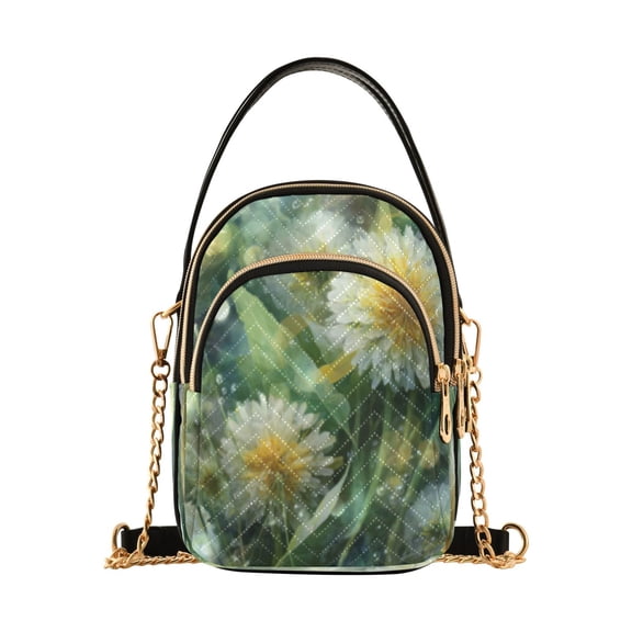 DIXRUYEE Cross Body Shoulder Handbags Bags Fashion Pastel Dragon's Bubbly Fantasy Pattern