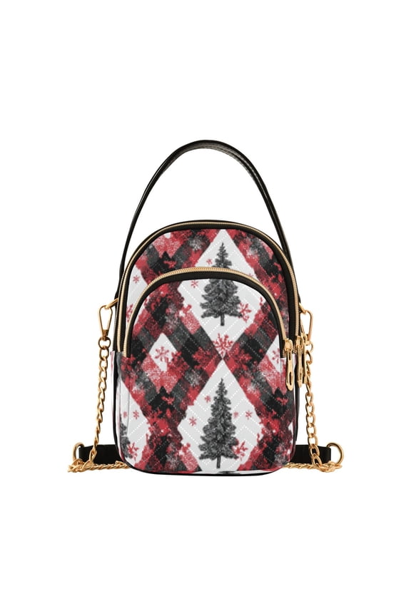Cross Body Shoulder Handbags Bags Fashion Pine Geometric Tangle Pattern