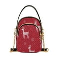 thumbnail image 1 of DIXRUYEE Cross Body Shoulder Handbags Bags Fashion Scarlet Reindeer Frosted Grace Pattern, 1 of 7