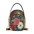 thumbnail image 1 of DIXRUYEE Cross Body Shoulder Handbags Bags Fashion Vibrant Floral Fiesta Pattern, 1 of 7