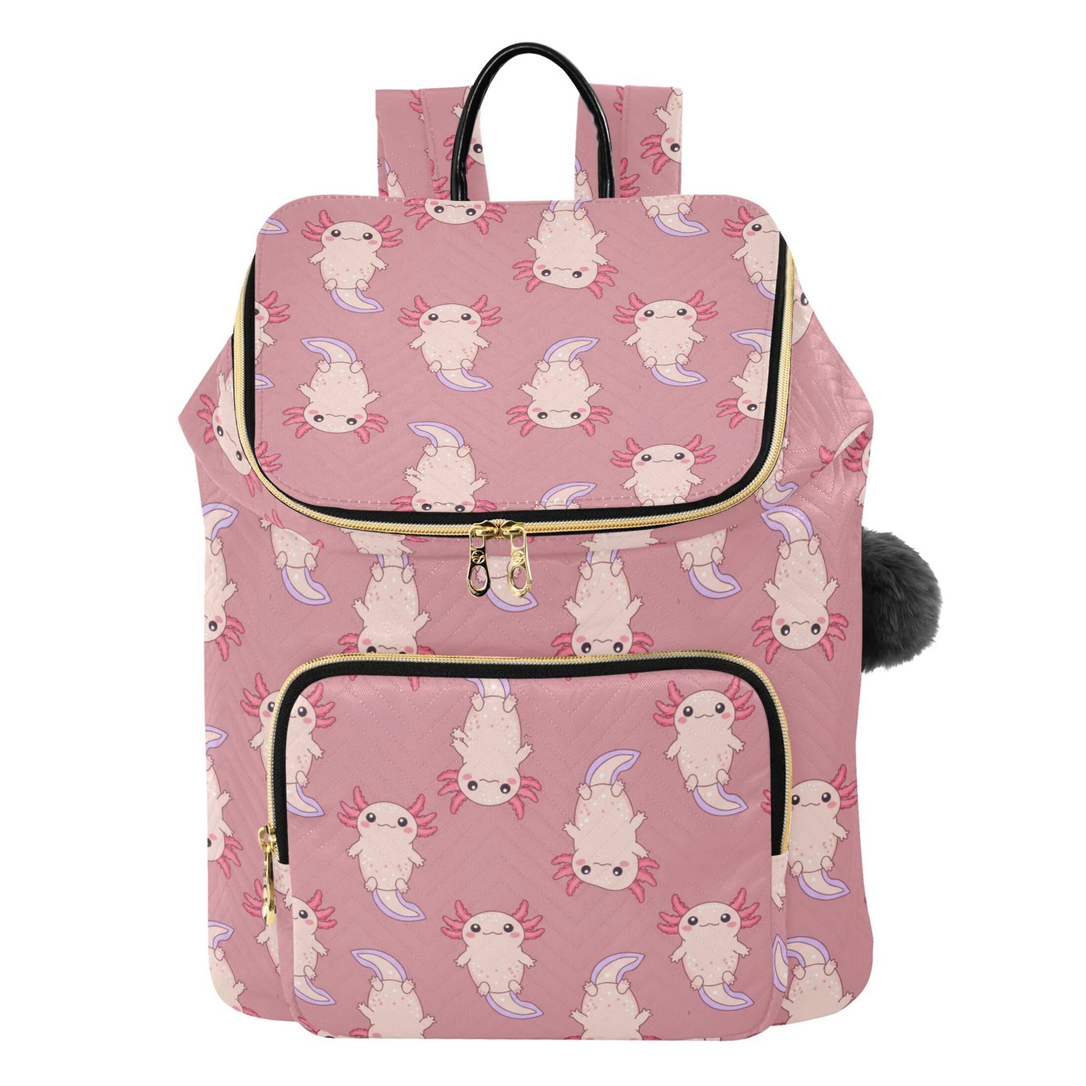 Pom Pom Backpacks for Stylish Looks