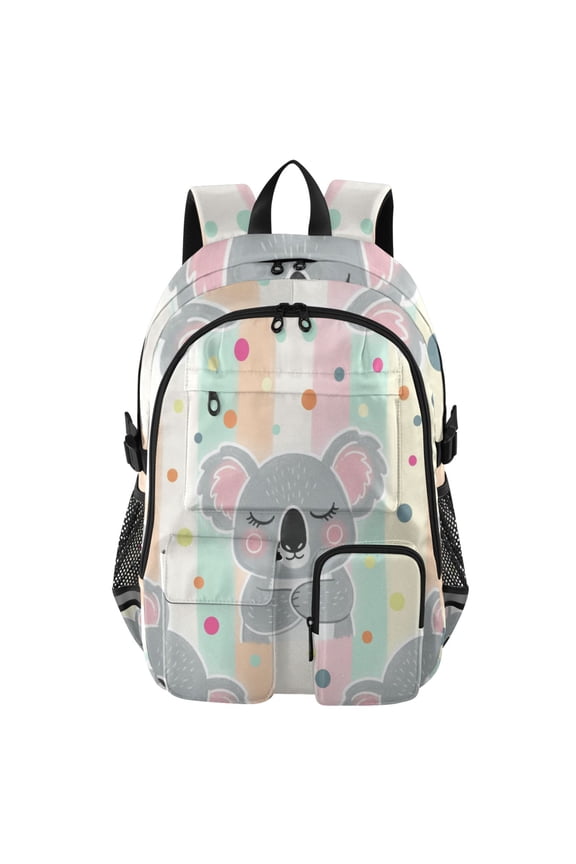 Koala Backpack for School 14Laptop Compatible with Reflective Safety Strips
