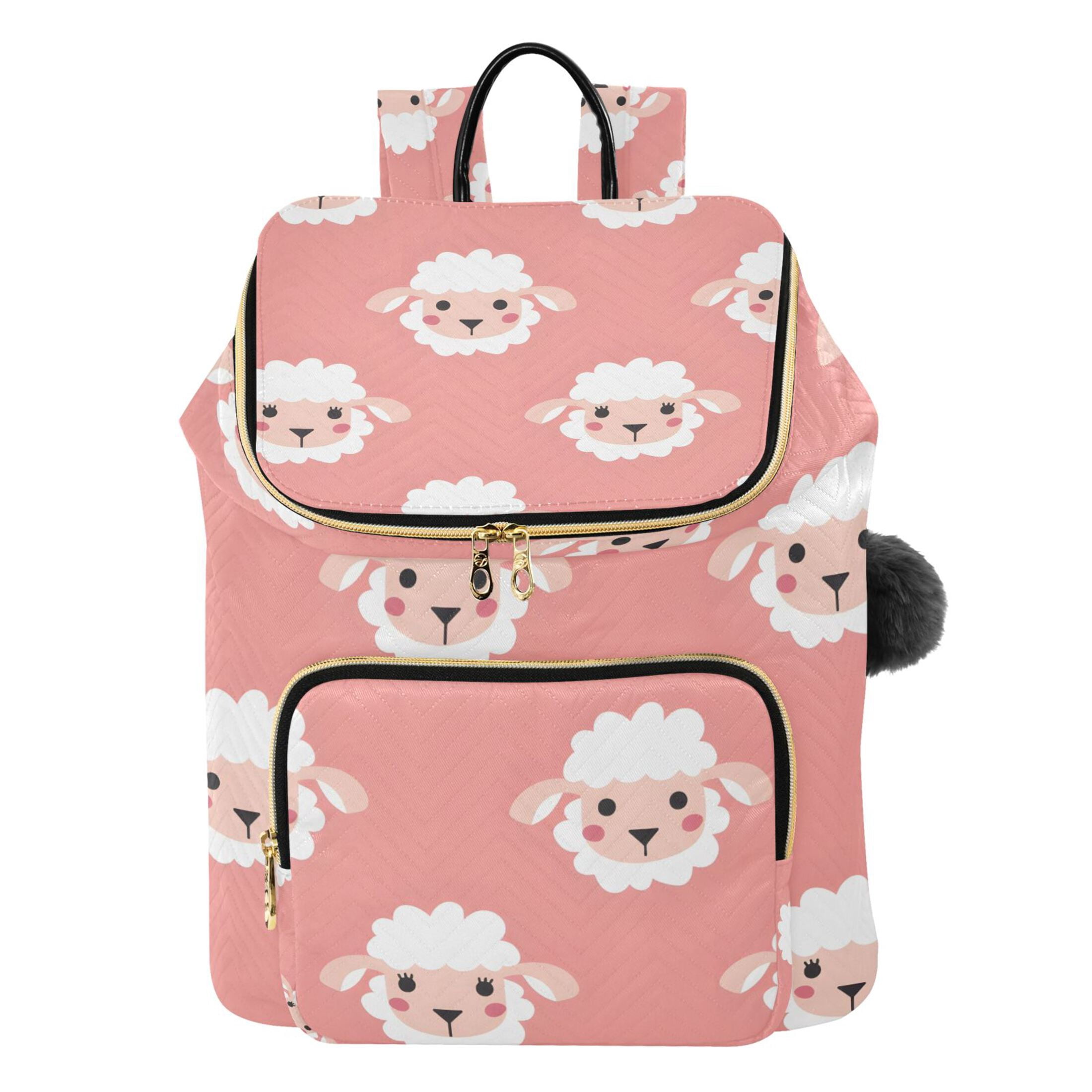 Pom Pom Backpacks for Stylish Looks