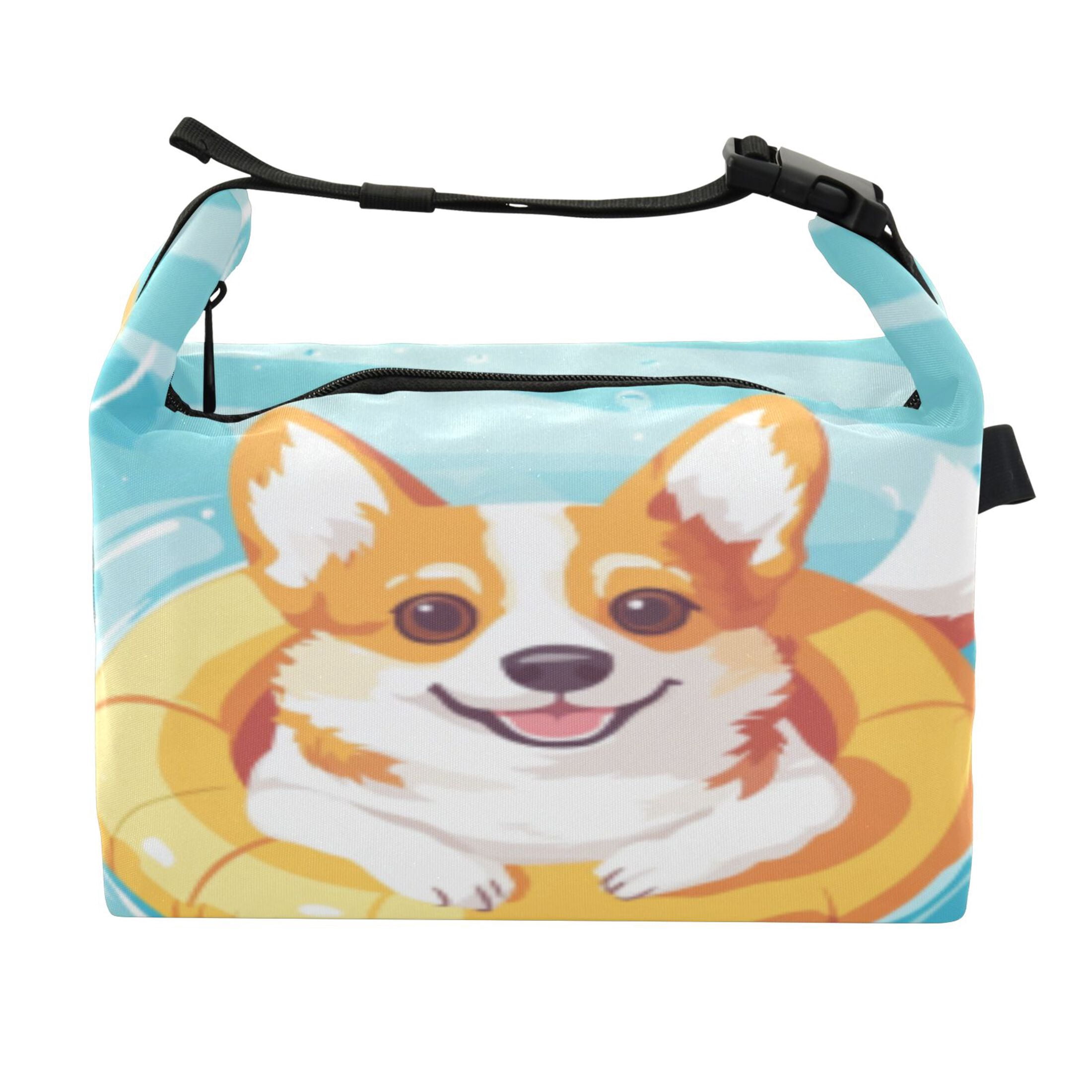 Bring It Lunch Bag - Puppy Love Blue