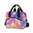 thumbnail image 1 of DIXRUYEE Lunch Bag Double Deck Lunch Cooler Box Tote Bag Fashion Bunny Cloud Dreams Printed, 1 of 6