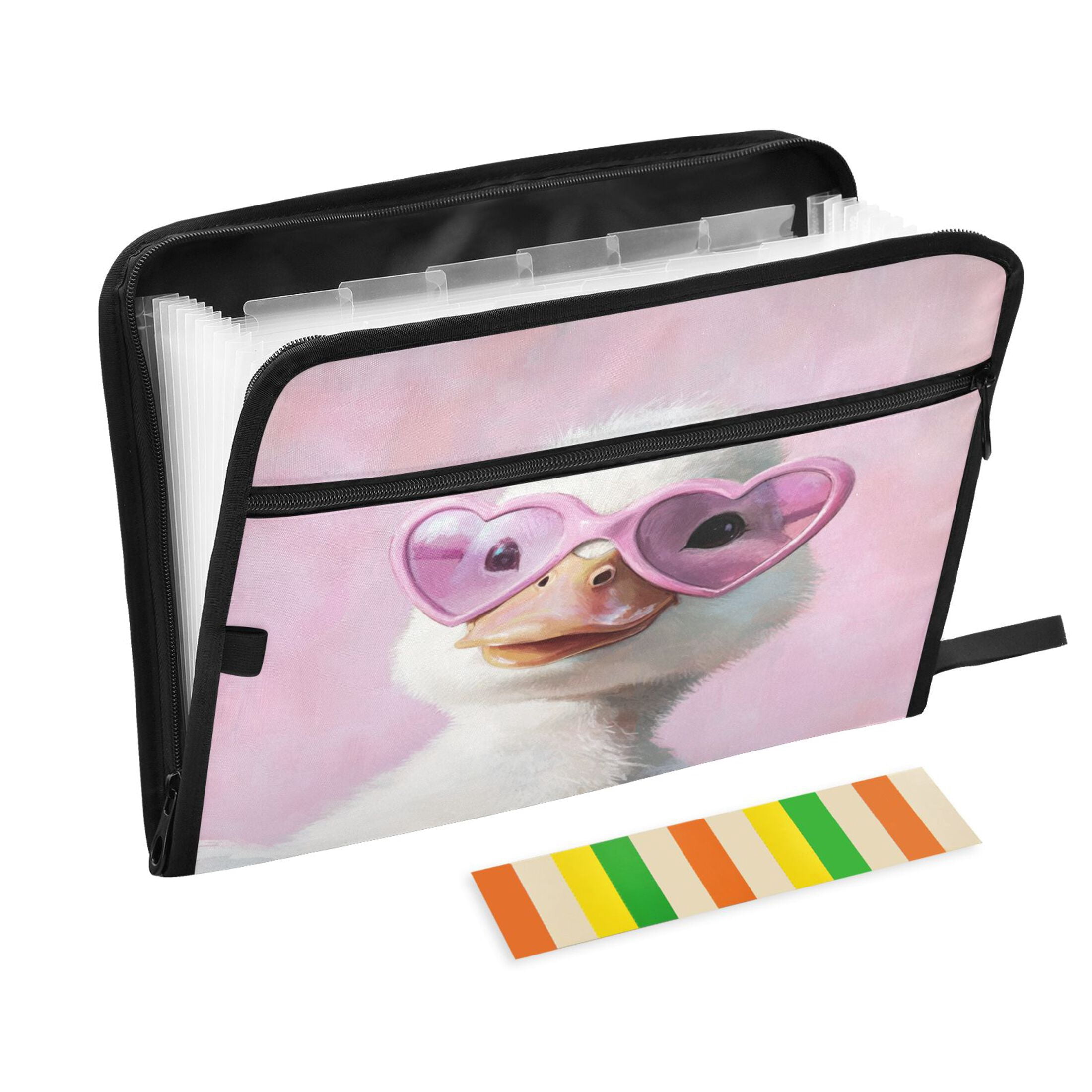 Window Duck Folder DIXRUYEE Organ Folders Expanding Folder with Color Label 13 Pocket ...