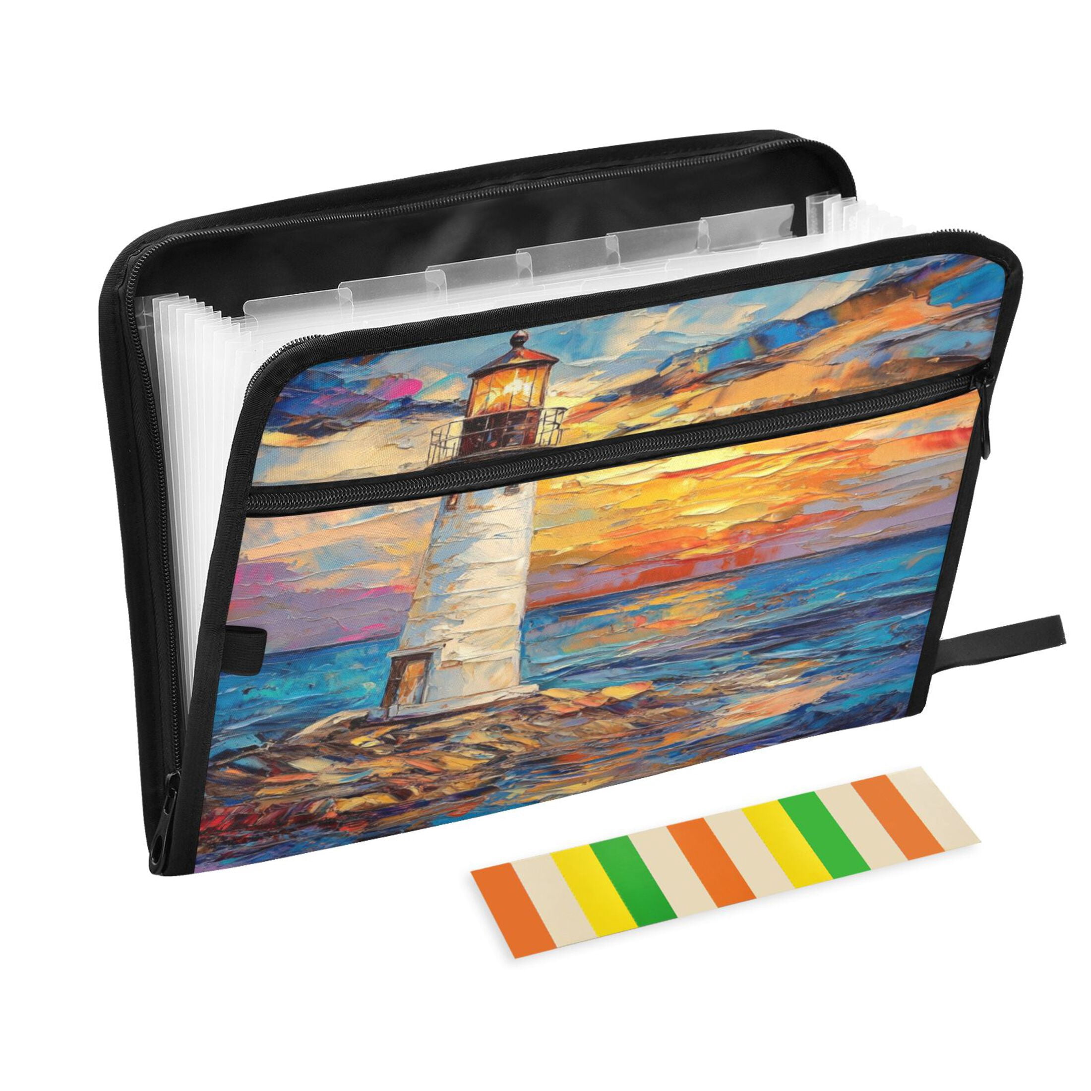 DIXRUYEE Organ Folders Expanding Folder with Color Label 13 Pocket ...