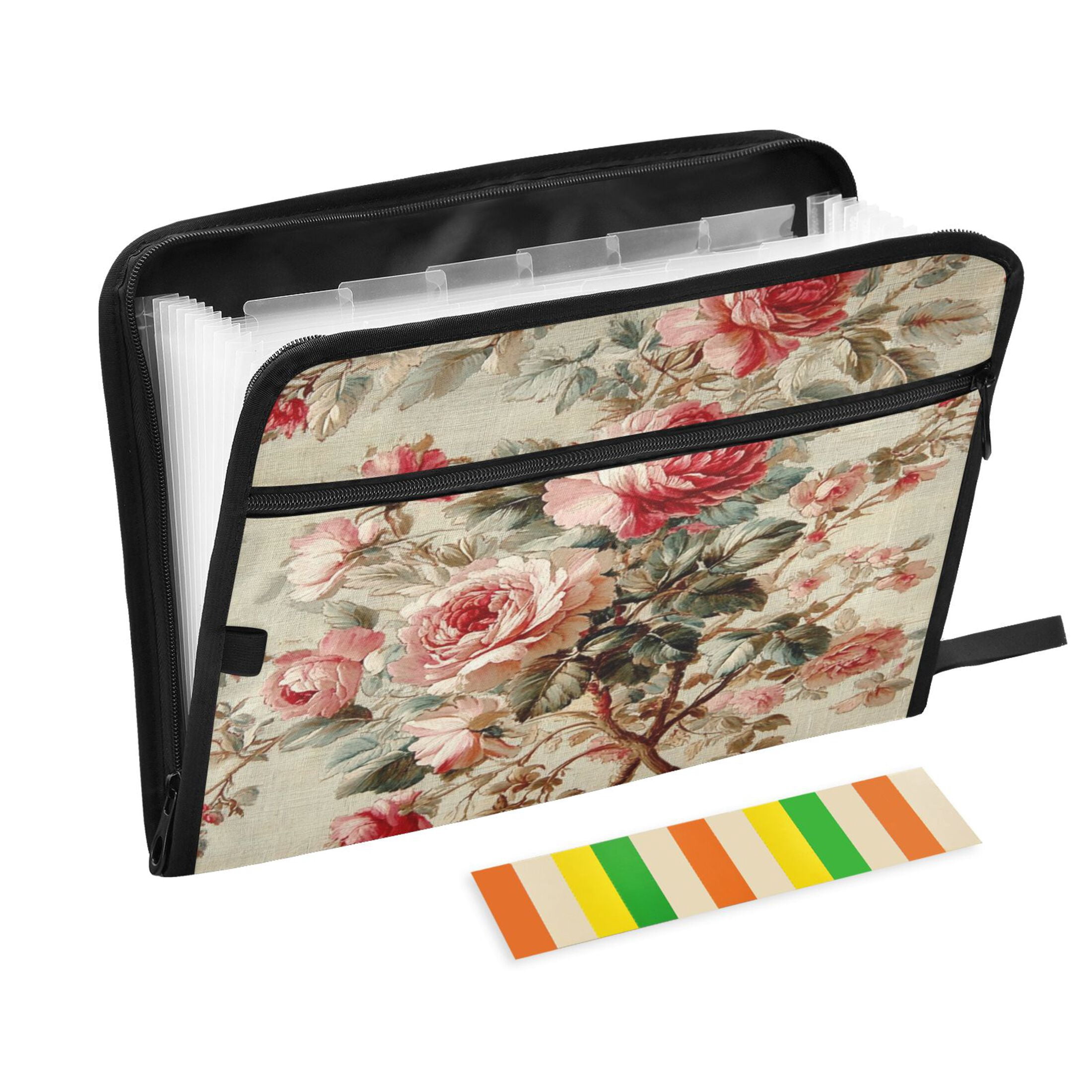 DIXRUYEE Organ Folders Expanding Folder with Color Label 13 Pocket ...