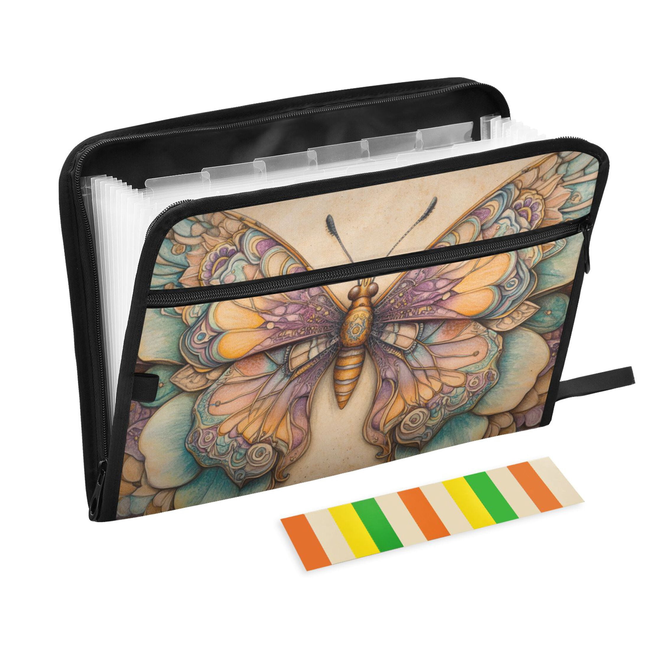 DIXRUYEE Organ Folders Expanding Folder with Color Label 13 Pocket ...