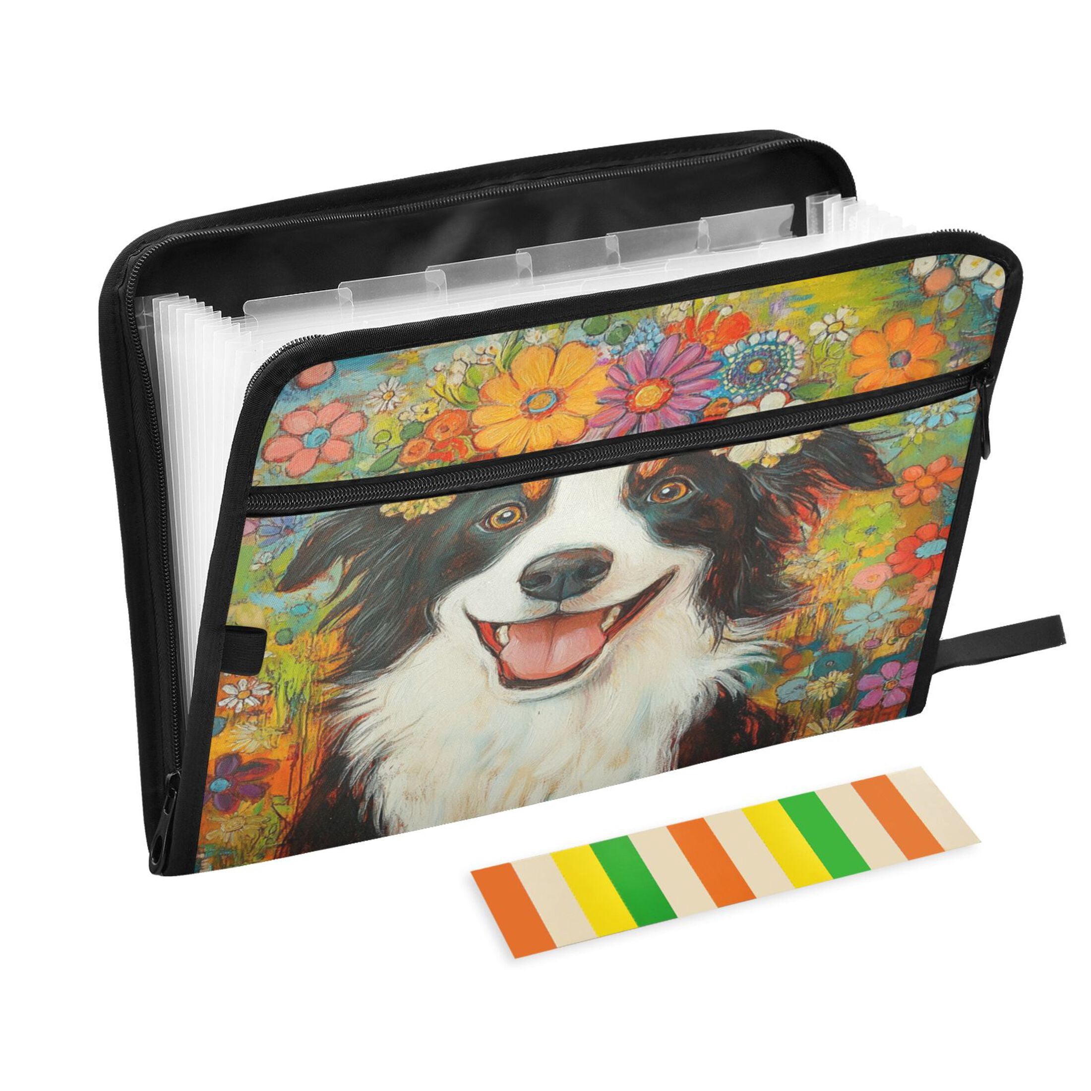 DIXRUYEE Organ Folders Expanding Folder with Color Label 13 Pocket Fun ...