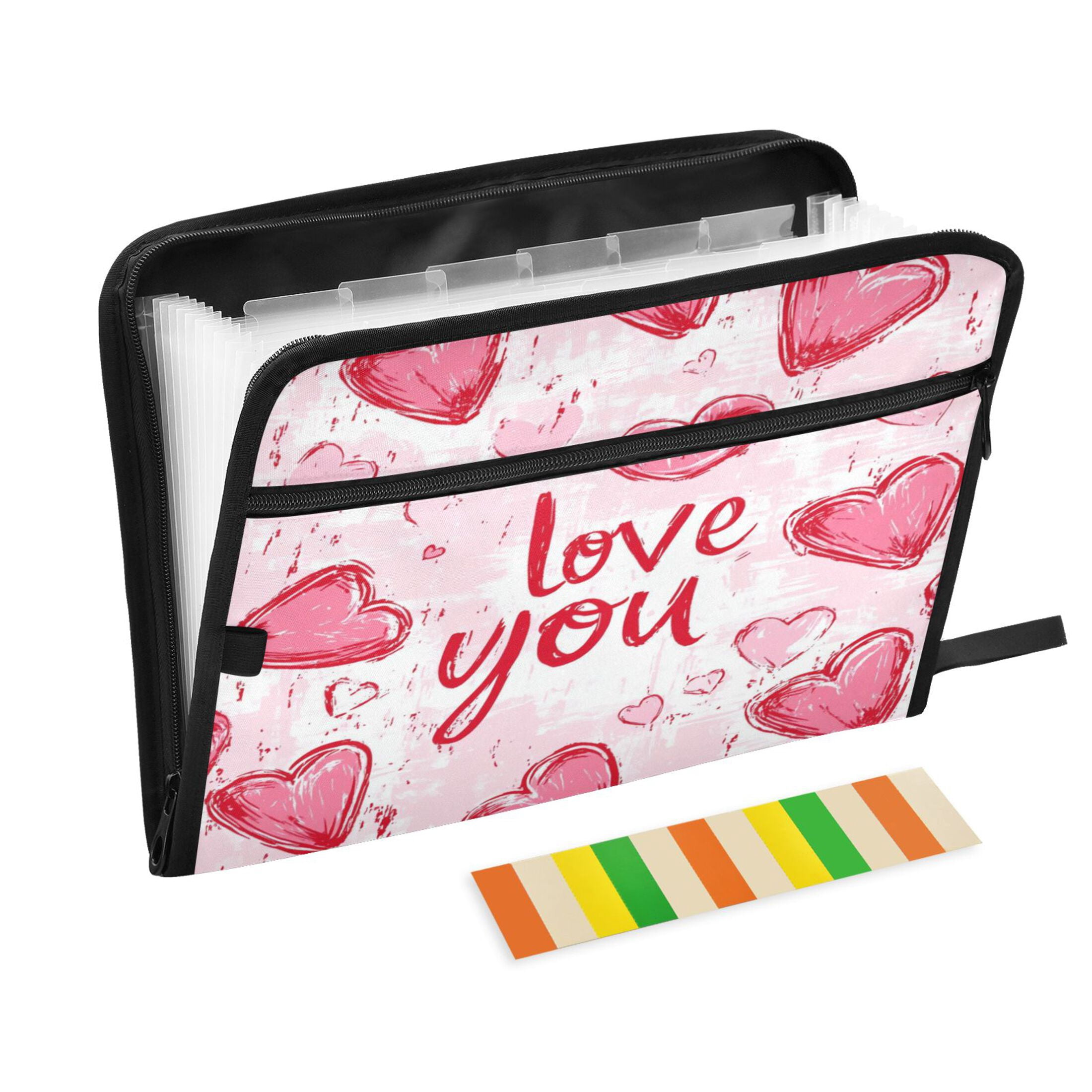 Message Card Folder DIXRUYEE Organ Folders Expanding Folder with Color Label 13 Pocket ...