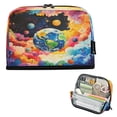 thumbnail image 1 of DIXRUYEE Pencil Case Large Capacity Pencil Bag simple Cosmic Harmony Pattern, 1 of 7