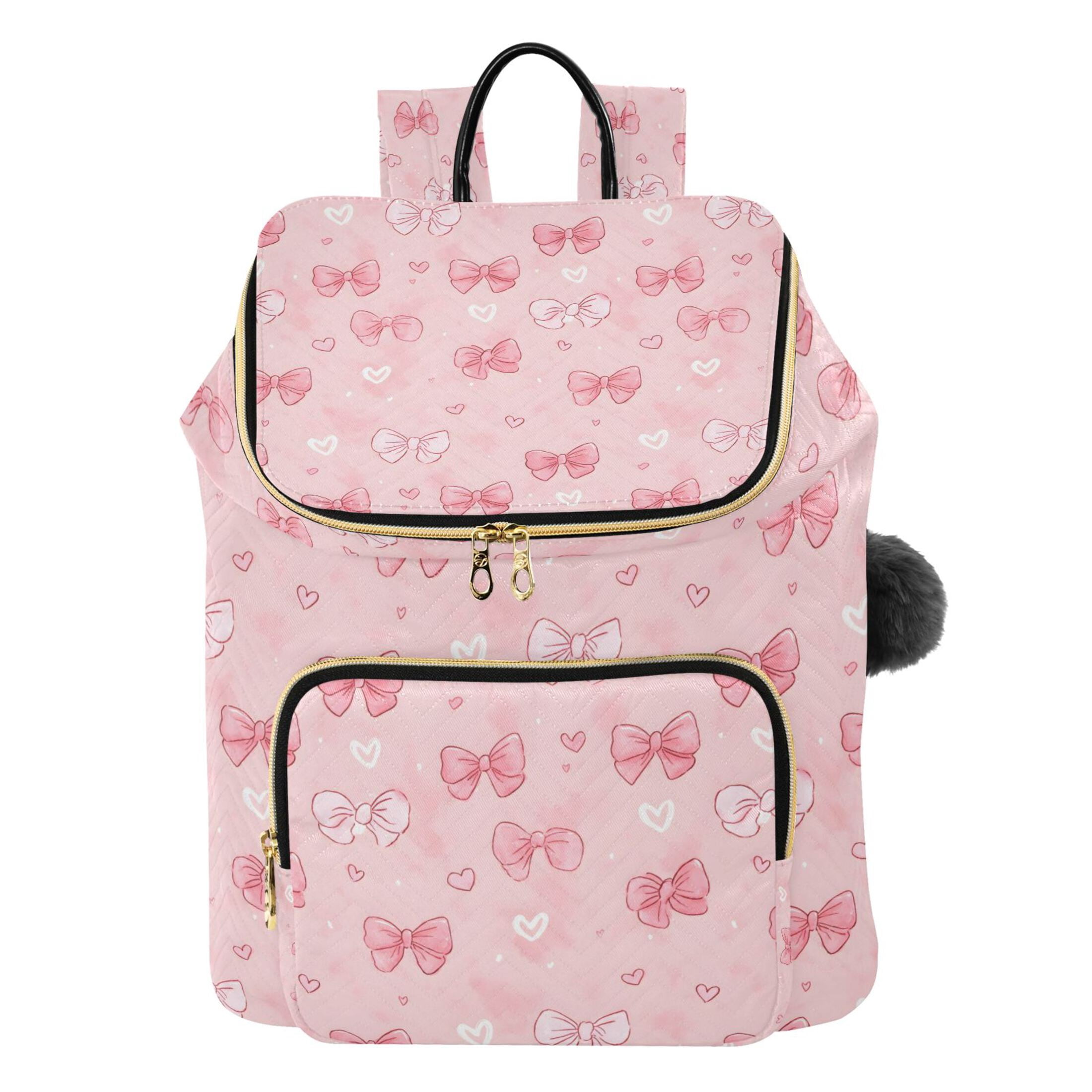 Pom Pom Backpacks for Stylish Looks