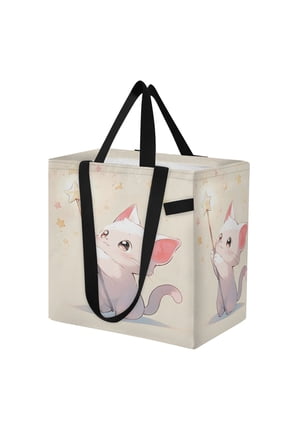 Shoulderbag Canvas Tote Multi-Use Bag In Magic Wand Pattern