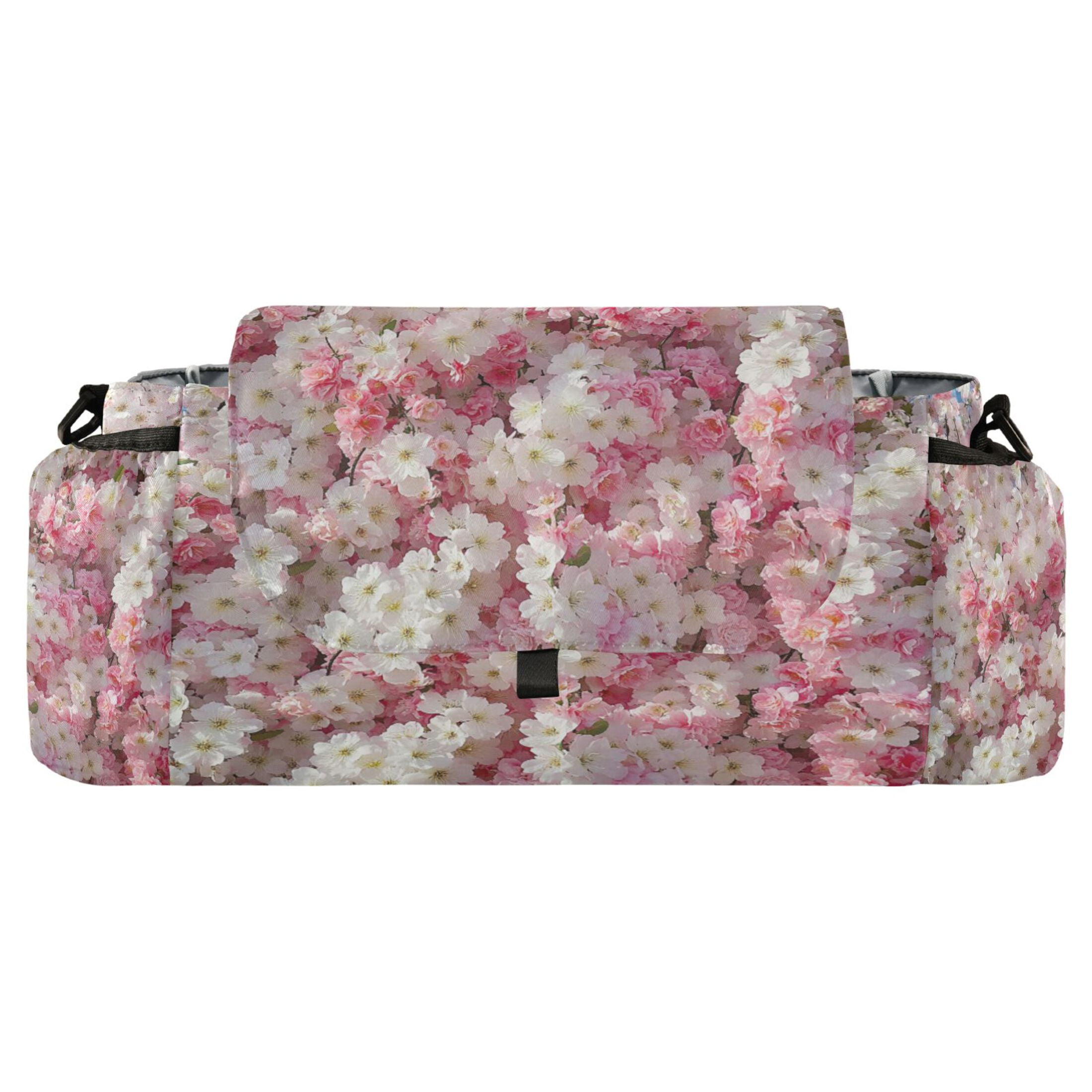 DIXRUYEE Stroller Organizer Blossom Abundance Printed