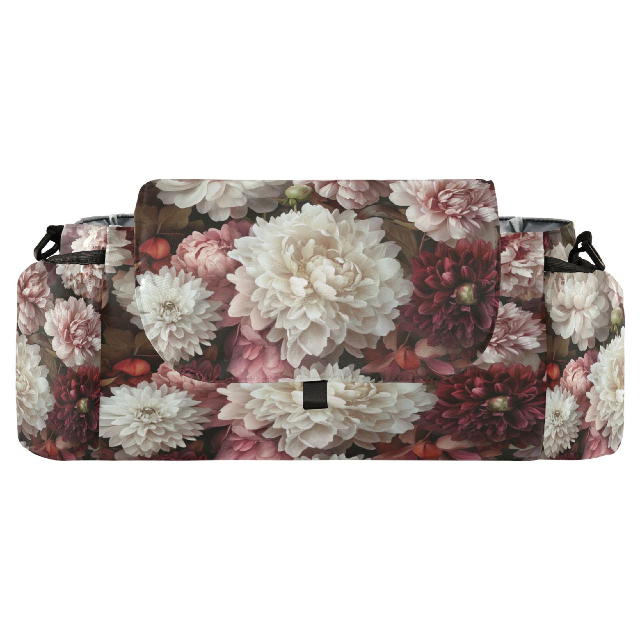 DIXRUYEE Stroller Organizer Blossoms in Bloom Printed