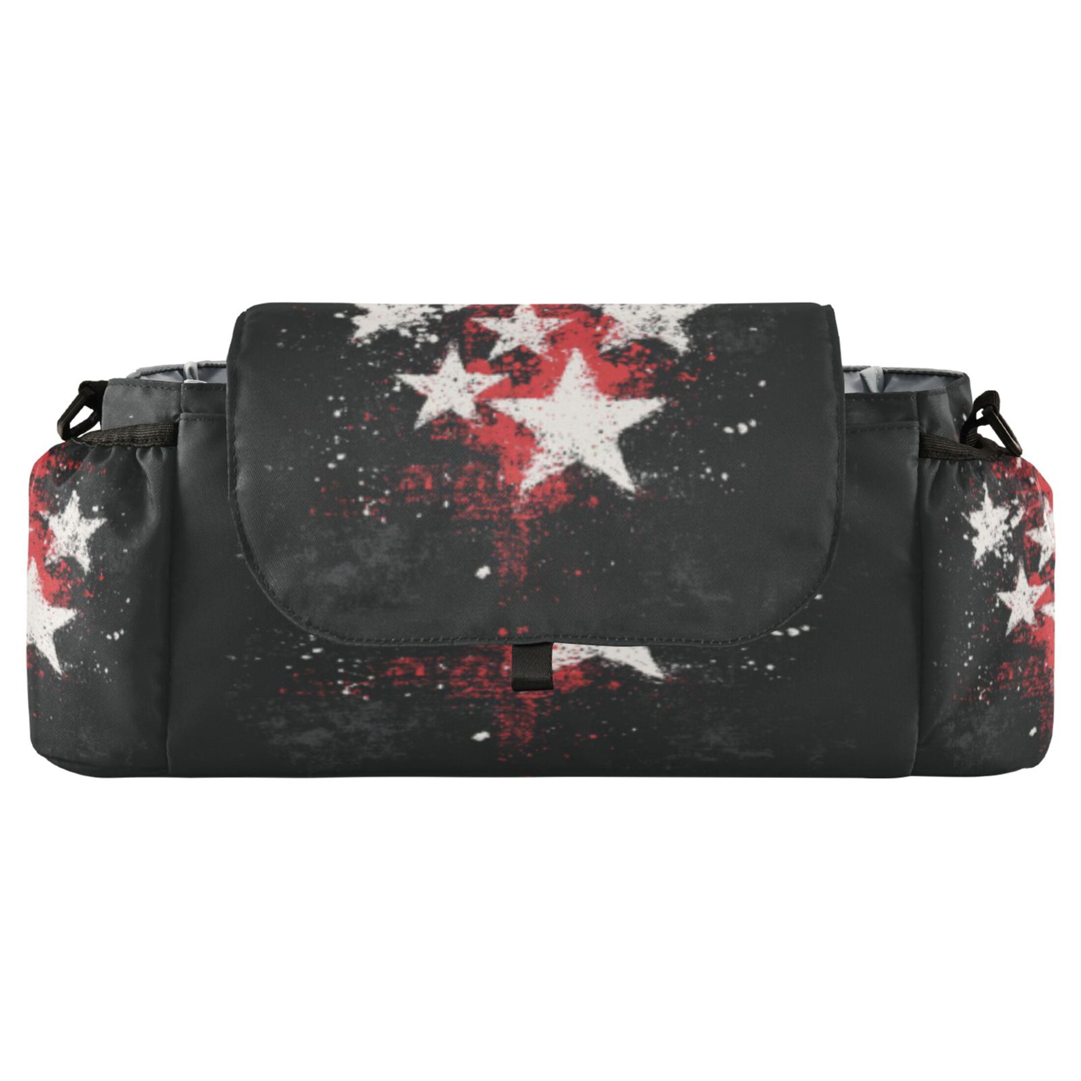 DIXRUYEE Stroller Organizer Cosmic Star Clash Printed
