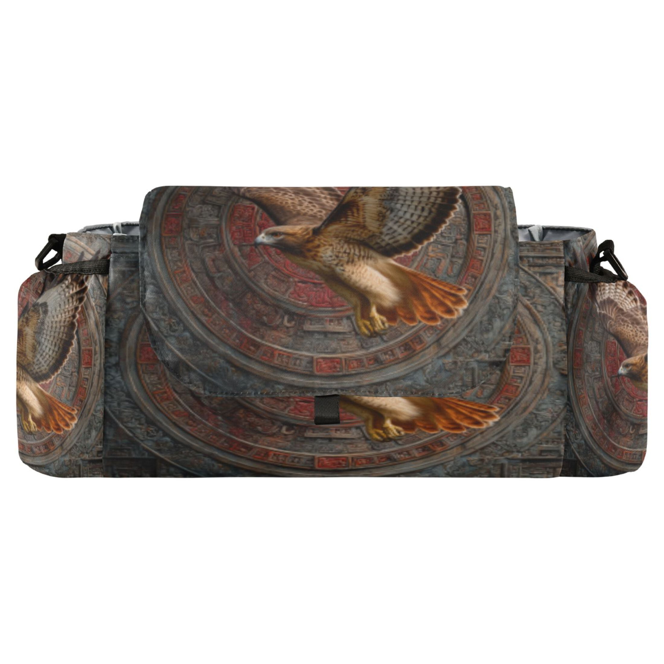 DIXRUYEE Stroller Organizer Eagle's Ancient Emblem Flight Printed