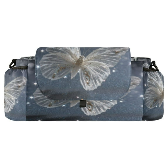 DIXRUYEE Stroller Organizer Starry Butterfly Printed
