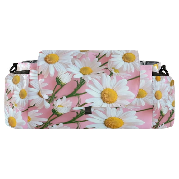 DIXRUYEE Stroller Organizer Summer Daisies Printed