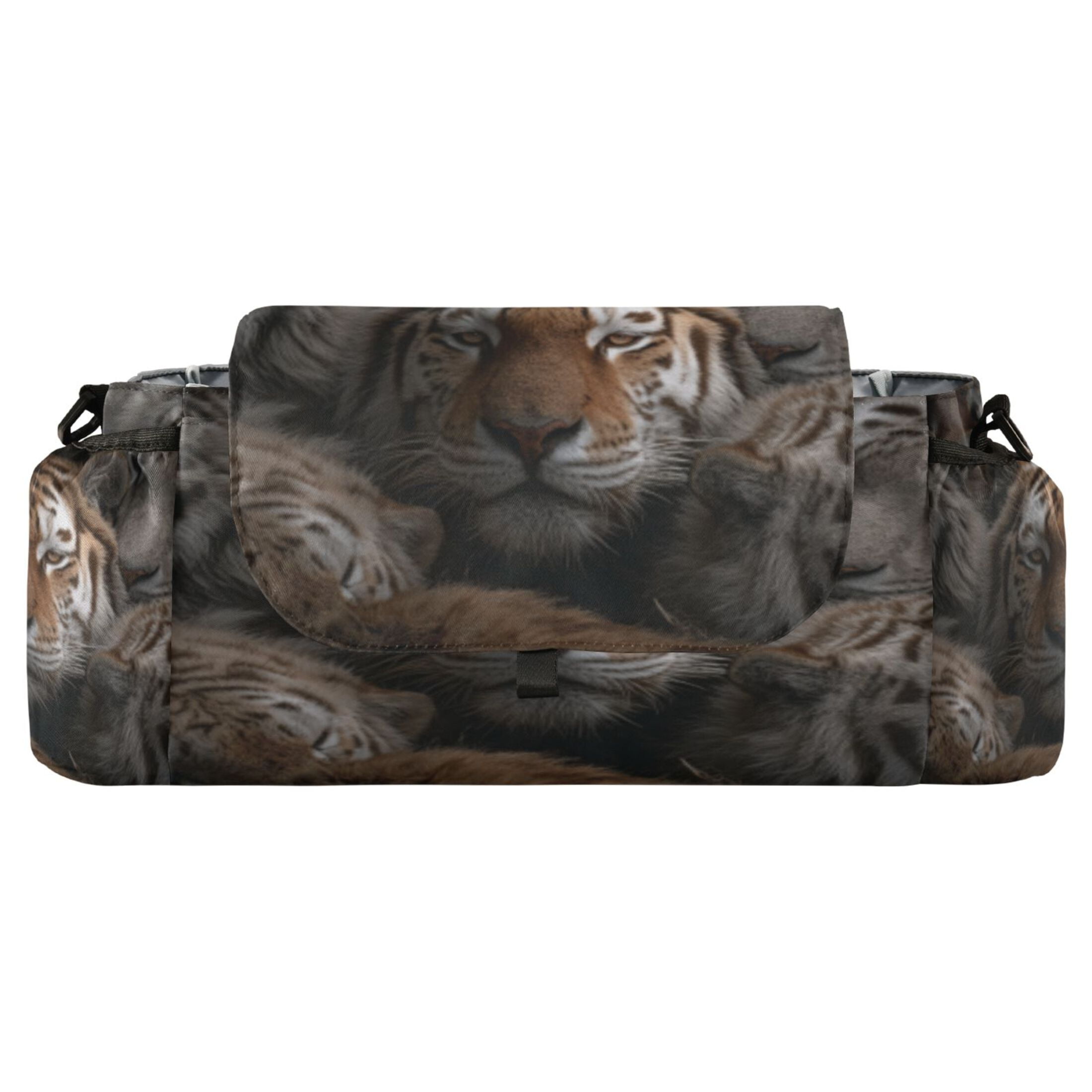 DIXRUYEE Stroller Organizer Tiger Cluster Printed