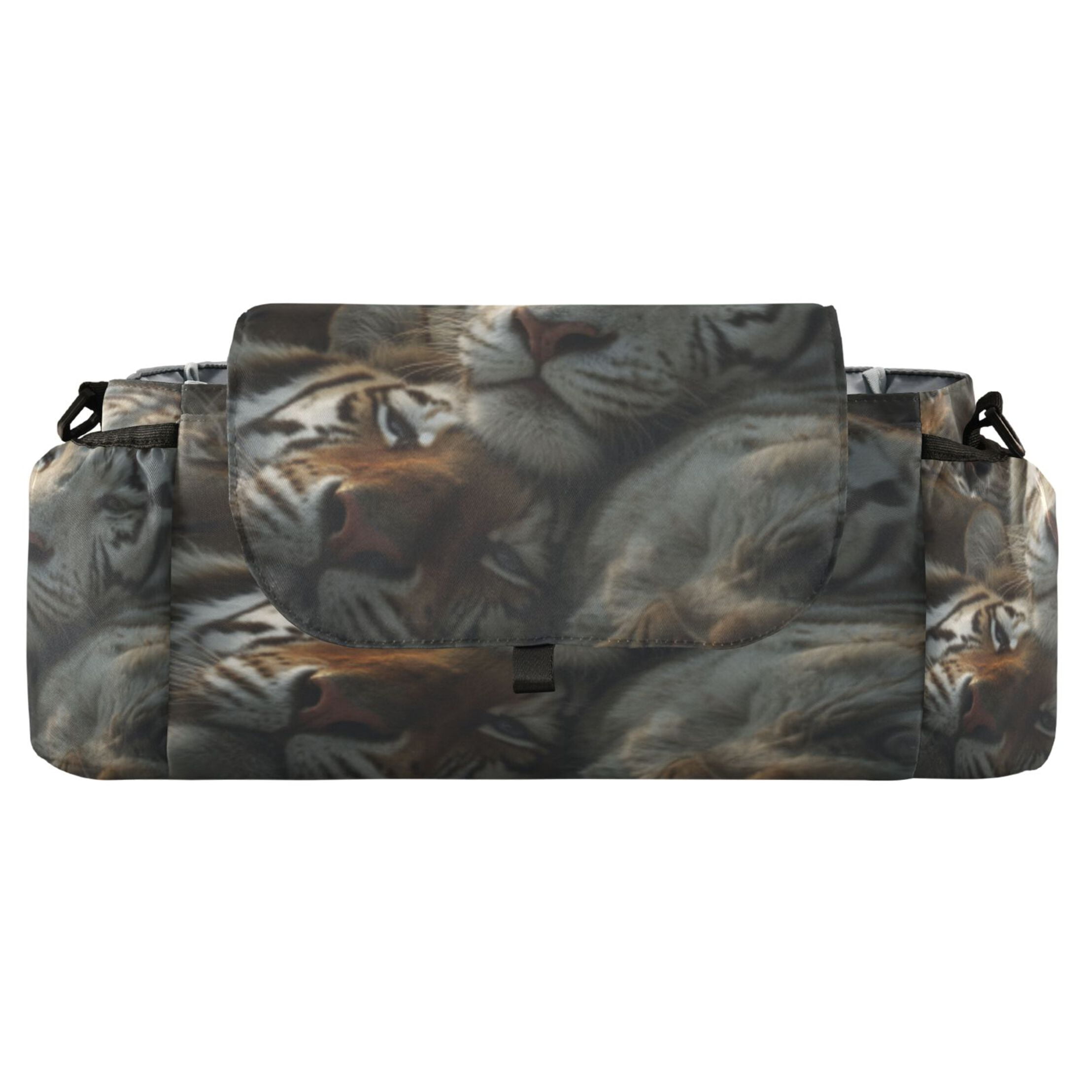 DIXRUYEE Stroller Organizer Tiger Flock Printed
